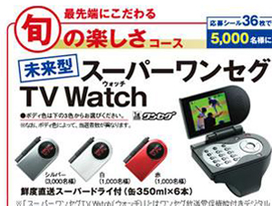 5000 1-Seg Digital TV Watch